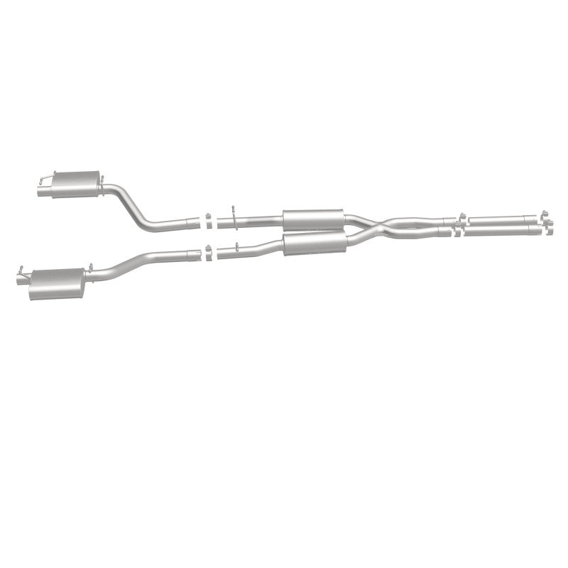 MagnaFlow Cat-Back SS 2.5in Dual Split Rear Exit (OEM Tips) 15-16 Dodge/Chrysler Charger/300 5.7L V8 Magnaflow