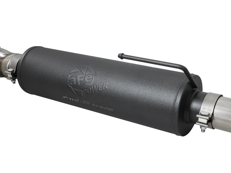 aFe MACH Force-Xp Cat-Back Exhaust w/Dual Hi-Tuck Tips Black 17-18 Ford F-150 Raptor V6-3.5L (tt) aFe
