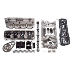 Edelbrock 435Hp Total Power Package Top-End Kit for Use On 1987 And Later SB-Chevy w/ Oe Lifters
