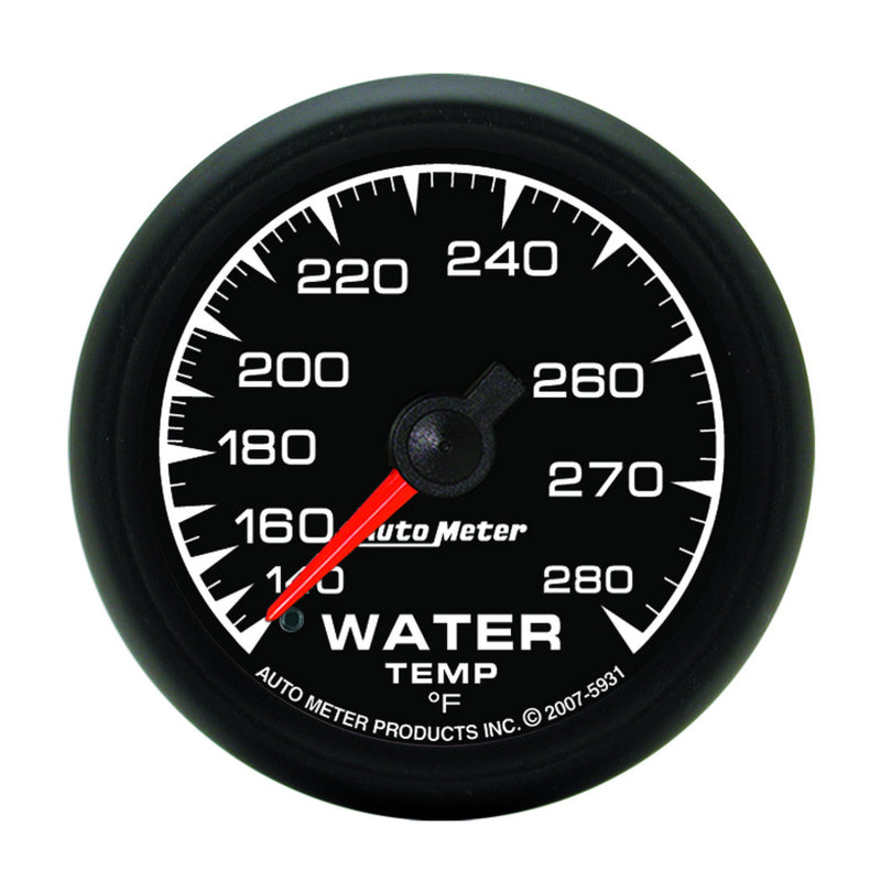 Autometer ES 52mm 140-280 Deg F Mechanical Water Temperature Gauge 5931