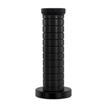 Mishimoto Weighted Grip Shift Knob - Black / Black - eliteracefab.com