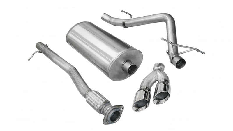 Corsa 09-09 Chevrolet Silverado Crew Cab/Short Bed 1500 4.8L V8 Polished Sport Cat-Back Exhaust CORSA Performance