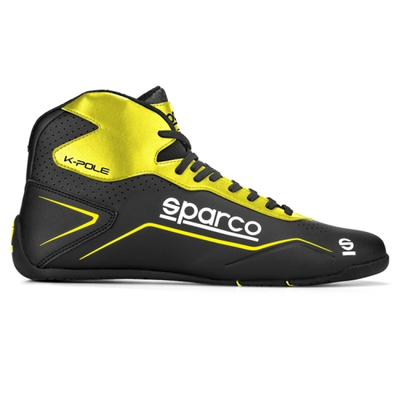 Sparco Shoe K-Pole 32 BLK/YEL - eliteracefab.com