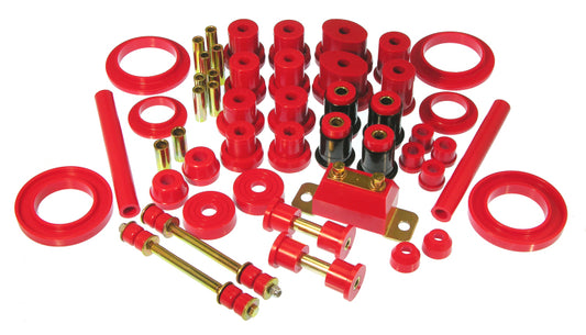Prothane Total Vehicle Suspension Bushing Kit for 1979–93 Mustang/Capri V8 w/Trans Mount, Red – 6-2005