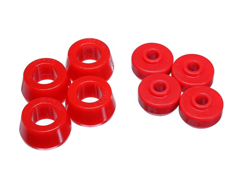 Energy Suspension 1996-2009 Toyota 4Runner Rear Shock Bushings (Red) - eliteracefab.com