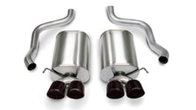 Load image into Gallery viewer, Corsa 05-08 Chevrolet Corvette C6 6.0L V8 Black Sport Axle-Back Exhaust - eliteracefab.com