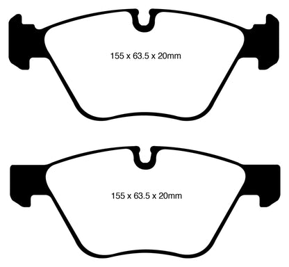 YellowStuff Front Brake Pads - DP41600R EBC