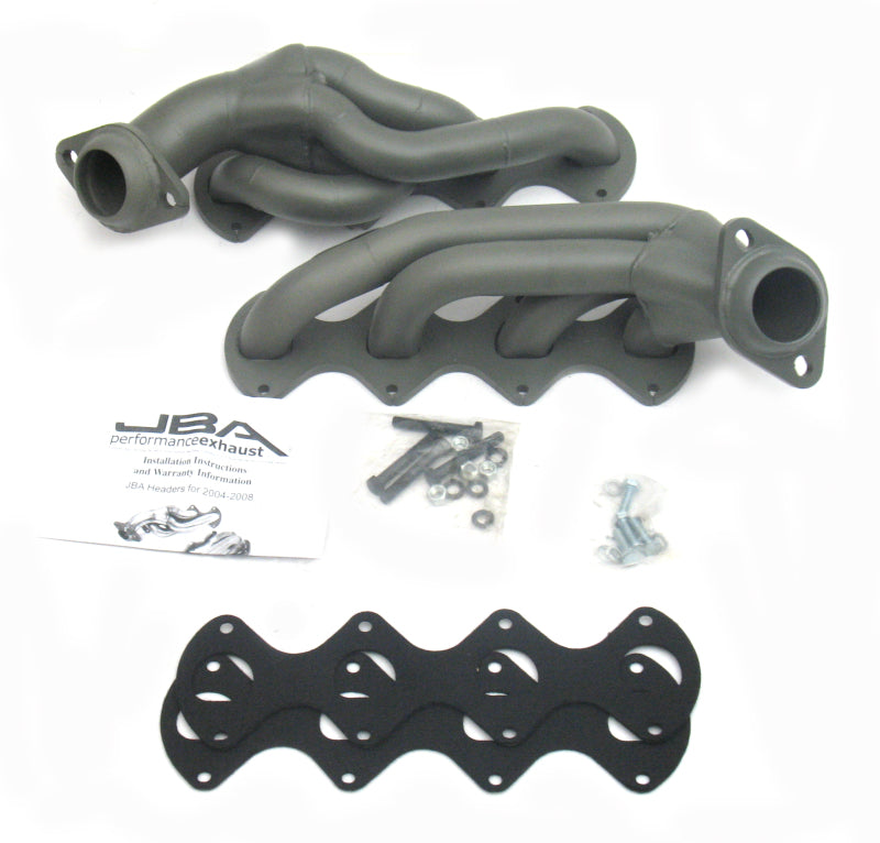 JBA 1676SJT | 04-10 FORD F-150 5.4L 3V 1-5/8IN PRIMARY TI CTD CAT4WARD HEADER; 2004-2010 - eliteracefab.com