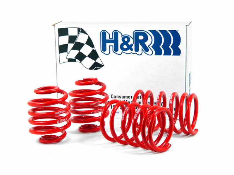 H&R 85-91 BMW 325e/325i/325is E30 Race Spring (Non Cabrio/Tuner Fitment) - eliteracefab.com