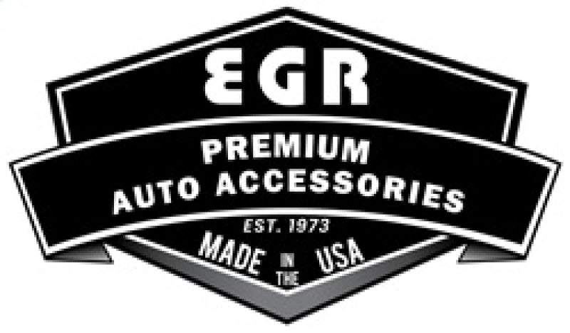 EGR 2019 Dodge Ram 1500 Quad Cab SlimLine In-Channel WindowVisors Set of 4 - Dark Smoke