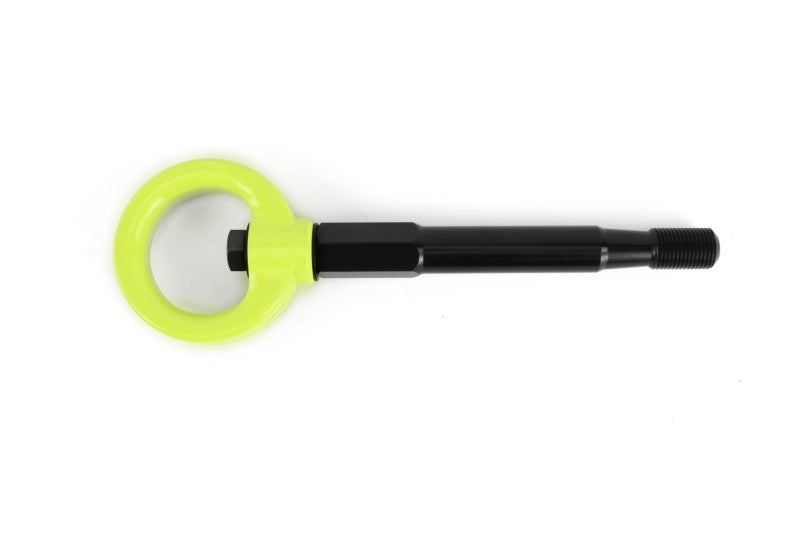 Perrin 15-19 Subaru WRX/STI Tow Hook Kit (Rear) - Neon Yellow - eliteracefab.com