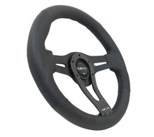 Load image into Gallery viewer, NRG Sport Reinforced Steering Wheel 320mm Carbon Center Spoke - eliteracefab.com