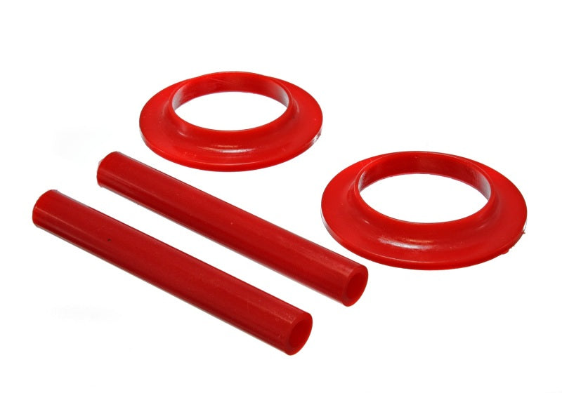 Energy Suspension Gm Spring Isolator Set - Red - eliteracefab.com