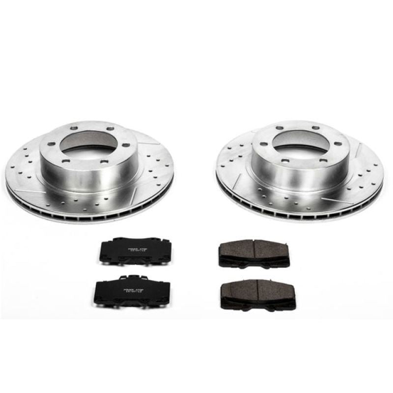 Power Stop 95-02 Toyota 4Runner Front Z23 Evolution Sport Brake Kit - eliteracefab.com