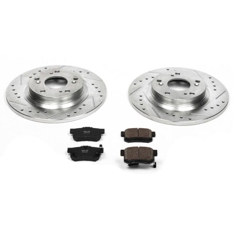 Power Stop 00-09 Honda S2000 Rear Z23 Evolution Sport Brake Kit PowerStop