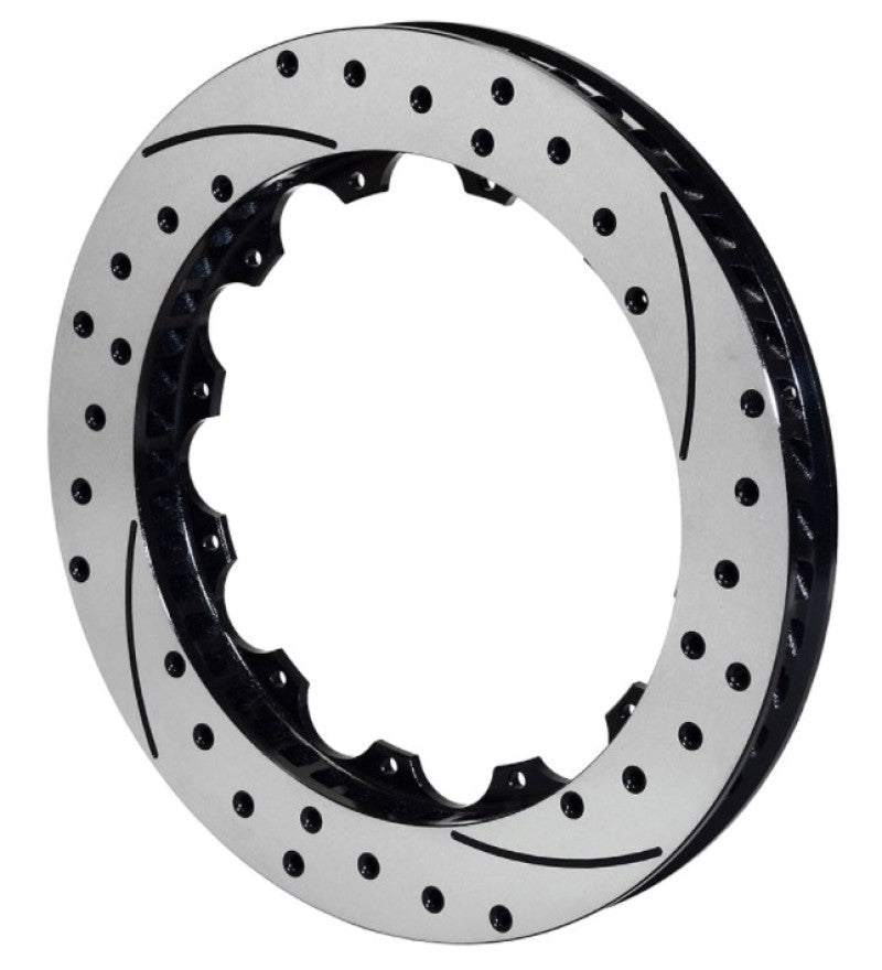 Wilwood Rotor-GT60 SPC-37-LH-Drill-Blk 16.00 x 1.38 - 12 on 10.75in - eliteracefab.com