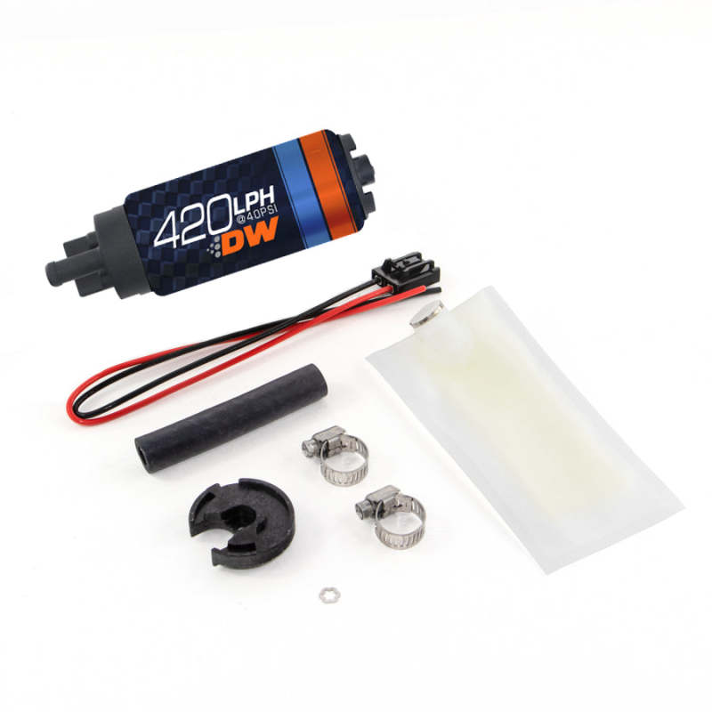 Deatschwerks DW420 Series 420lph In-Tank Fuel Pump w/ Install Kit For Miata 94-05 DeatschWerks