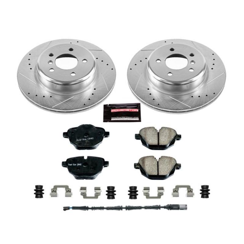 Power Stop 11-16 BMW 528i Rear Z23 Evolution Sport Brake Kit - eliteracefab.com