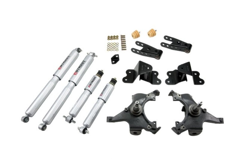 Belltech  1988-1991 C1500 Silverado / Sierra (Std Cab / Short bed) Front And Rear Complete Kit W/ Street Performance Shocks