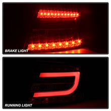 Load image into Gallery viewer, Spyder Audi A6 05-08 4Dr Sedan Only Version 2 Light Bar LED Tail Lights Blk ALT-YD-AA605V2-LBLED-BK - eliteracefab.com