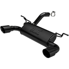 Load image into Gallery viewer, MagnaFlow 2018+ Jeep Wrangler 3.6L Dual Black Tip Axle-Back Exhaust - eliteracefab.com