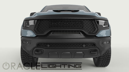 ORACLE Lighting 19-22 RAM Rebel/TRX Front Bumper Flush LED Light Bar System - White - eliteracefab.com