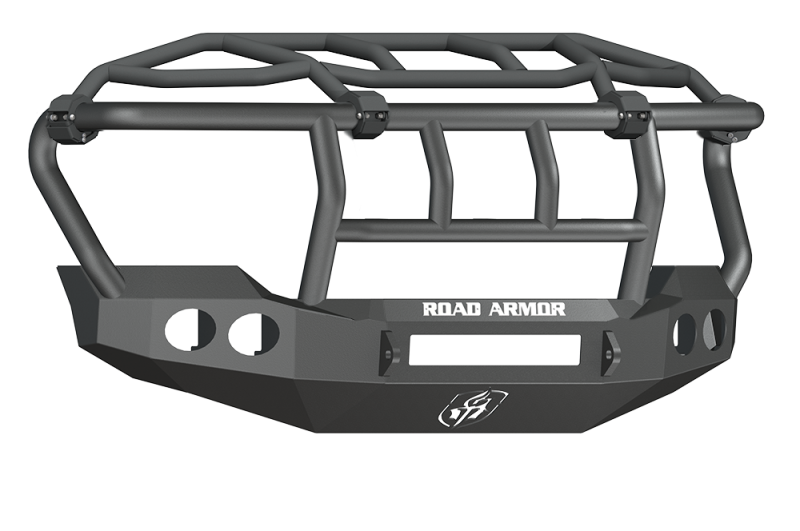 Road Armor 11-16 Ford F-250 Stealth Front Bumper w/Intimidator Guard - Tex Blk