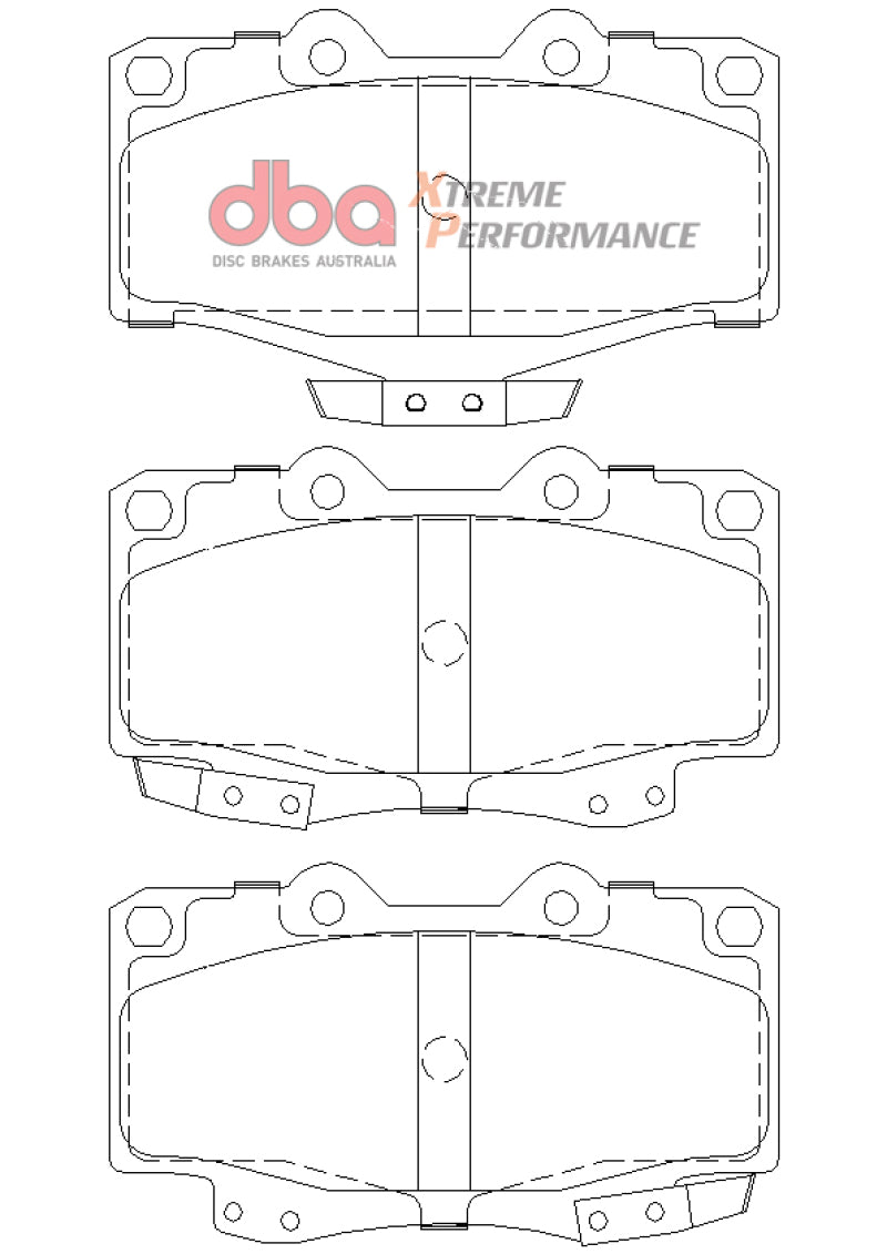 DBA Extreme Performance Front Brake Pads - DB1149XP DBA