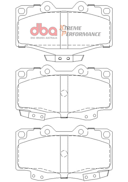 DBA Extreme Performance Front Brake Pads - DB1149XP DBA