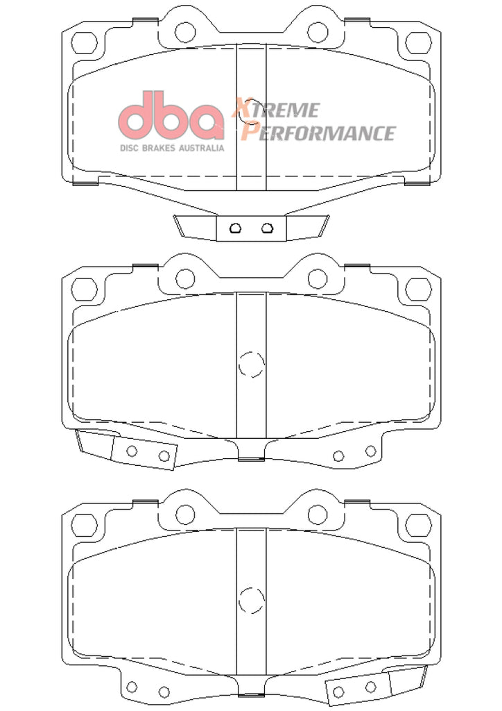 DBA Extreme Performance Front Brake Pads - DB1149XP