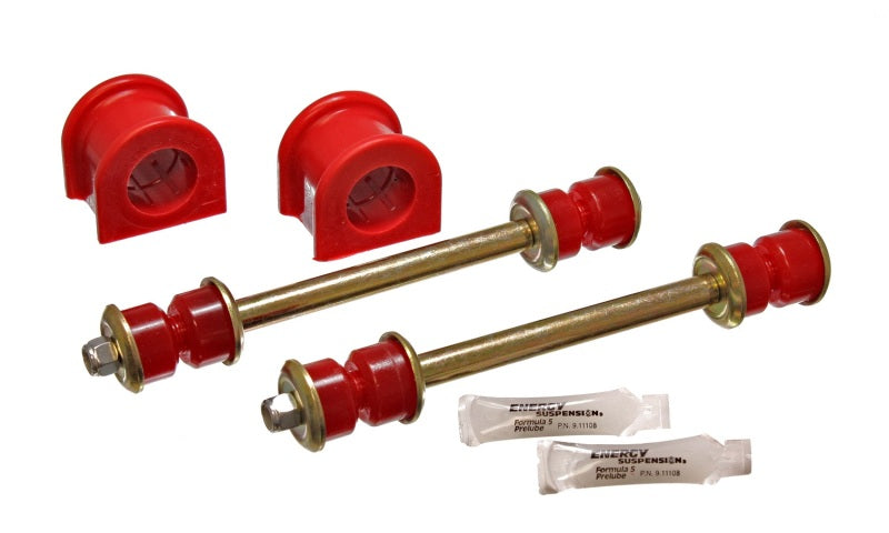 Energy Suspension 98-01 Ford Explorer/Bronco 2WD/4WD 34mm Red Front Sway Bar Bushing Set - eliteracefab.com