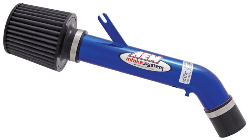 AEM 99-00 Honda Civic Si Blue Short Ram Intake - eliteracefab.com