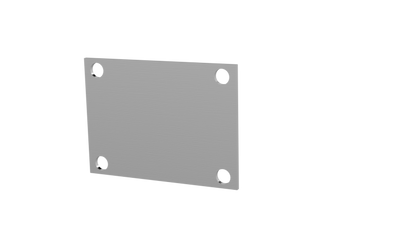 QTP Bolt-On QTEC Low Profile Cover Plate.