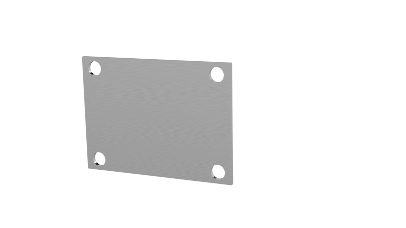 QTP Bolt-On QTEC Low Profile Cover Plate.