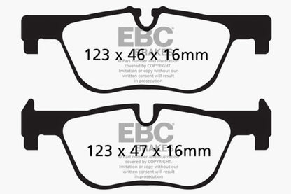 EBC Ultimax2 Rear Brake Pads - UD1613 EBC
