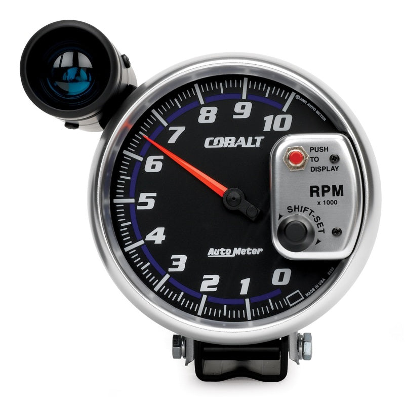 Autometer Cobalt 5 inch 10000 RPM Tachometer w/ Shift Light.