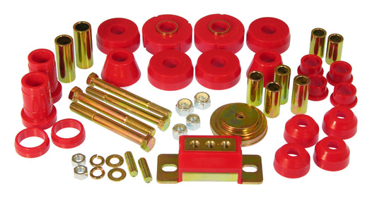 Prothane Total Vehicle Suspension Bushing Kit for 1963–66 Chevy/GMC Full-Size 2WD, Red – 7-2023