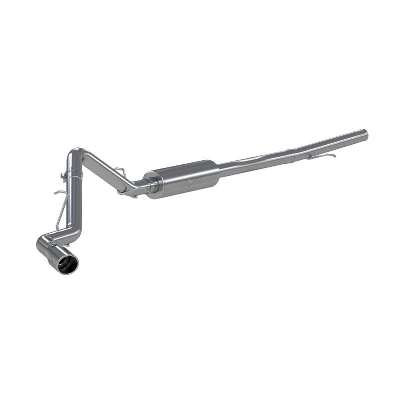 MBRP 2019+ Chevrolet/GMC Silverado & Sierra 1500 3inch Cat Back Single Side Exit Aluminized Exhaust - eliteracefab.com