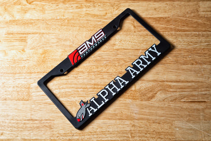 AMS Performance AMS.00.16.0002-1 AMS / Alpha Army License Plate Frame