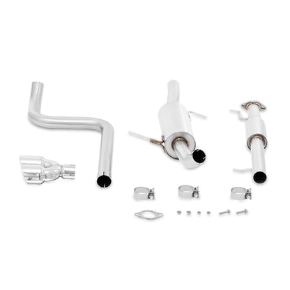 Mishimoto 14-16 Ford Fiesta ST 1.6L 2.5in Stainless Steel Resonated Cat-Back Exhaust w/ Polish Tips Mishimoto
