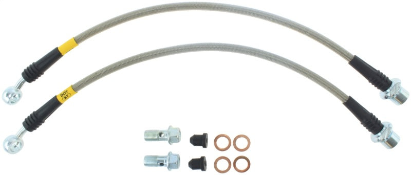 StopTech 96 Audi S4 / 06-10 Lexus IS250/IS350 Stainless Steel Rear Brake Lines - eliteracefab.com