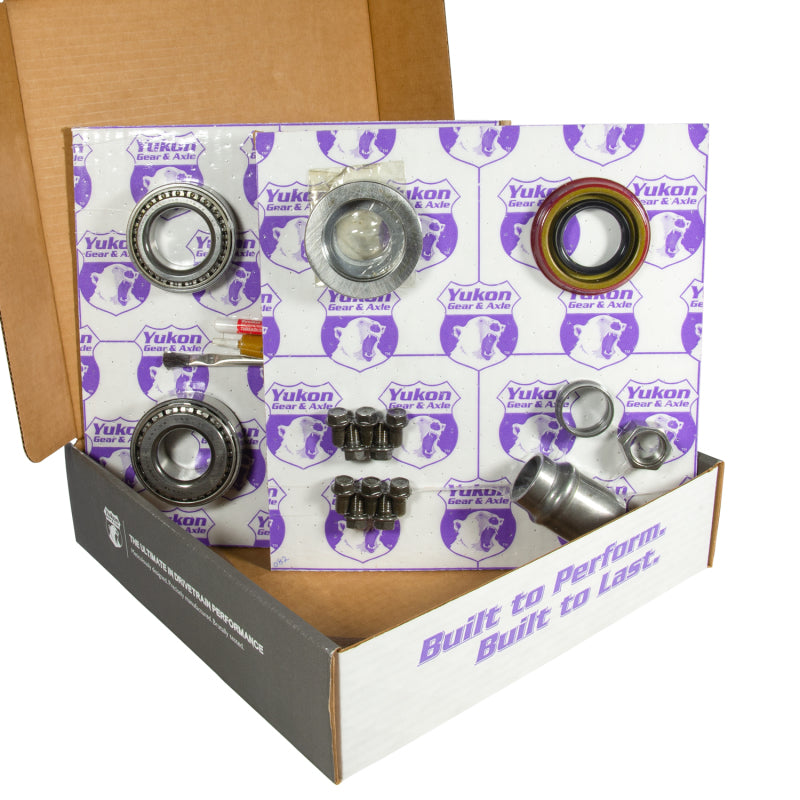 Yukon 8.2in GM 3.08 Rear Ring & Pinion Install Kit 28 Spline Positraction 2.25in Axle Bearings Yukon Gear & Axle