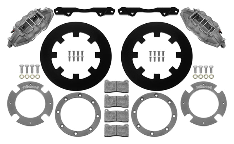 Wilwood 17-21 Can-Am X3RS 6-Piston Rear Kit 11.25in - Anodized Wilwood