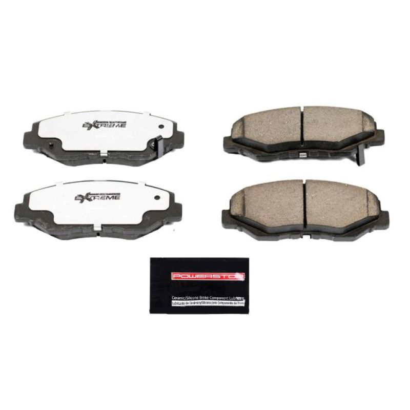 Power Stop 13-15 Acura ILX Front Z26 Extreme Street Brake Pads w/Hardware - eliteracefab.com