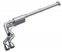 Load image into Gallery viewer, MBRP S5217AL Cat-Back Exhaust for 2021-2024 Ford F-150 with Dual Pre-Axle Exit and Race Profile Sound