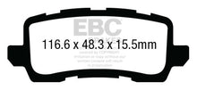 Load image into Gallery viewer, EBC 2018+ Honda Odyssey 3.5L Greenstuff Rear Brake Pads - eliteracefab.com