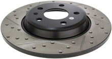 Load image into Gallery viewer, STOPTECH POWER SLOT 09-10 AUDI A4/A4 QUATTRO / 08-10 A5 / 10 S4 REAR RIGHT DRILLED &amp; SLOTTED ROTOR, 127.33127R - eliteracefab.com