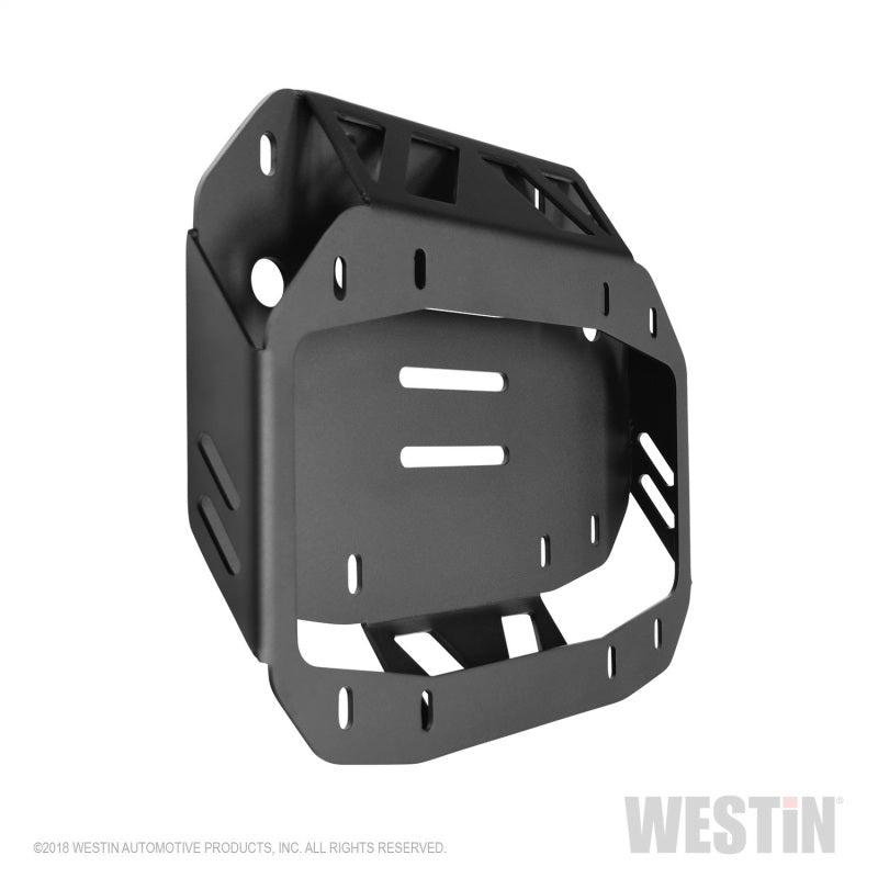 Westin 18-19 Jeep Wrangler JL WJ2 Spare Tire Relocator - Textured Black Westin