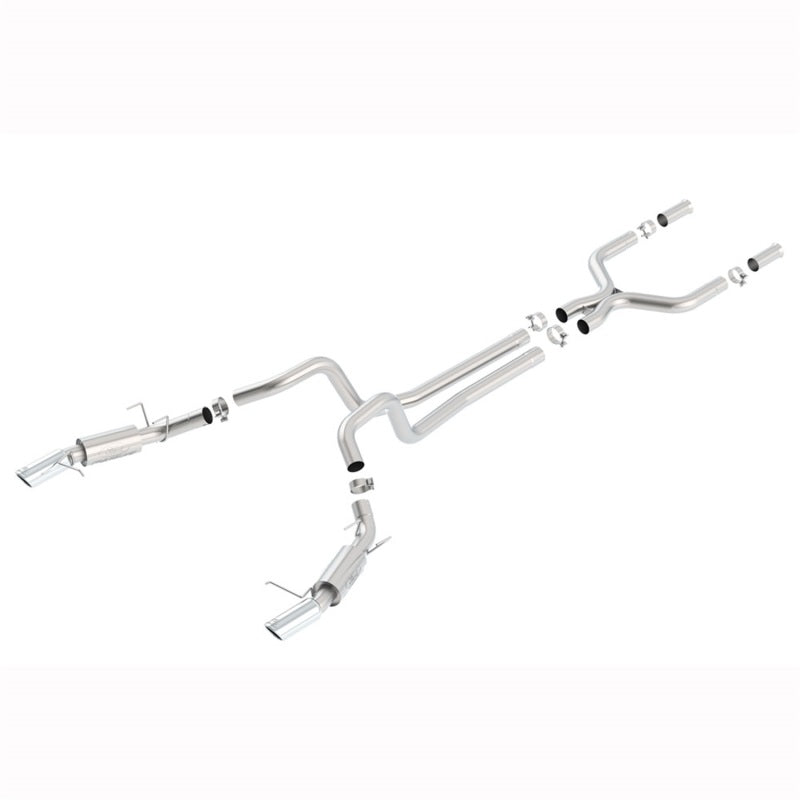 Ford Racing 2011-14 Mustang GT & 2011-12 GT500 3-inch Exhaust System Ford Racing
