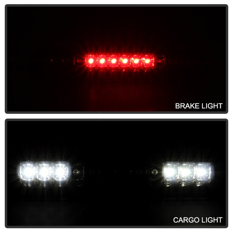 Xtune Ford F250 F350 F450 F550 99-14 / Ranger 95-03 LED 3rd Brake Light Smoke BKL-FF25099-LED-G2-SM - eliteracefab.com